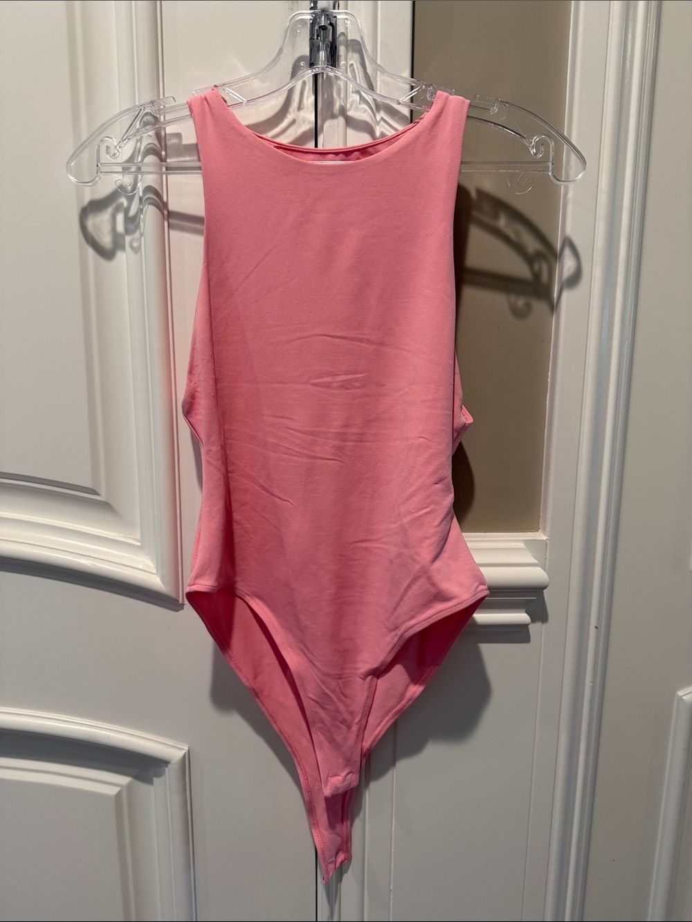 Zara Pink Sleeveless Bodysuit